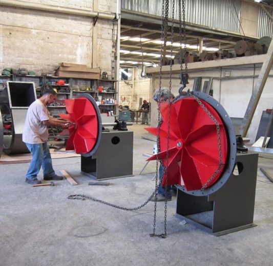 sistemas de ventilacion industrial